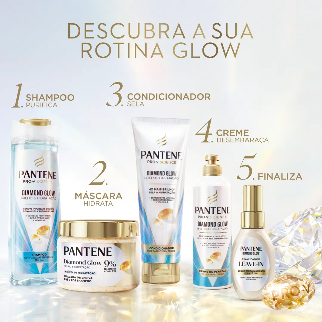 Linha completa de Diamond Glow