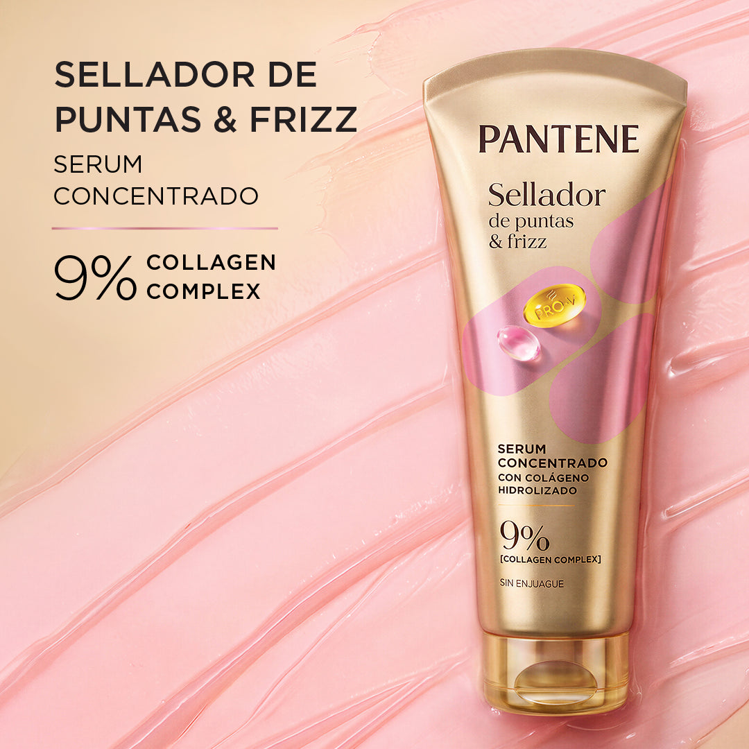 Sellador de puntas y frizz serum concentrado – 9% collagen complex