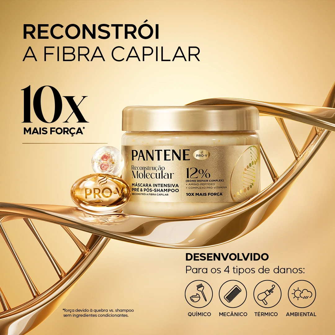 Imagem do produto: Máscara Molecular da Pantene.