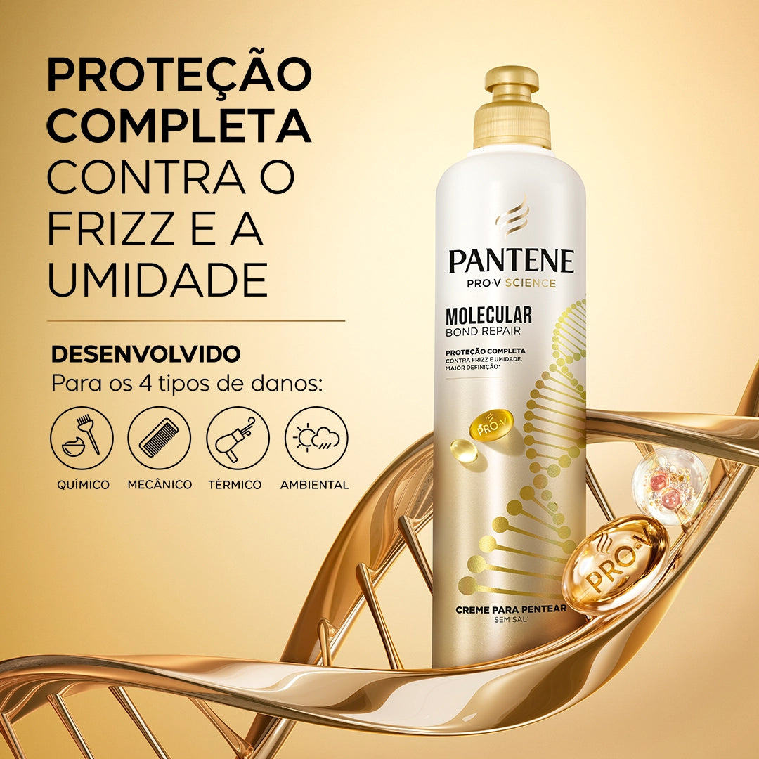 Imagem do produto: Creme para pentear Pantene Molecular Bond Repair