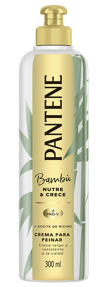 Botella de la Crema para peinar Bambú Nutre & Crece de Pantene