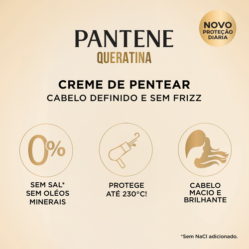 Imagem do produto: Creme para pentear Queratina Preenche & Blinda.