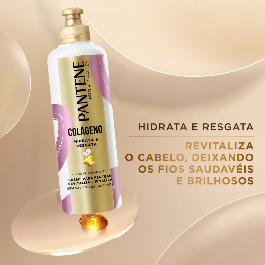 Imagem do produto: Creme para Pentear Pantene Pro-V Miracles Colágeno Hidrata & Resgata